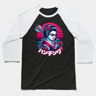 Hunting Geisha with katakana letters Baseball T-Shirt